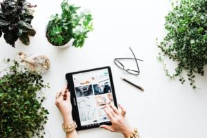 Desktio with Tablet