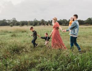 Family walk
