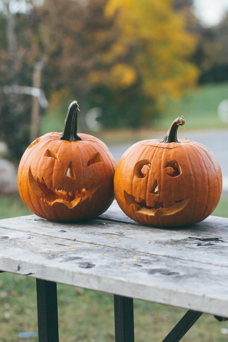 Halloween Kürbisse