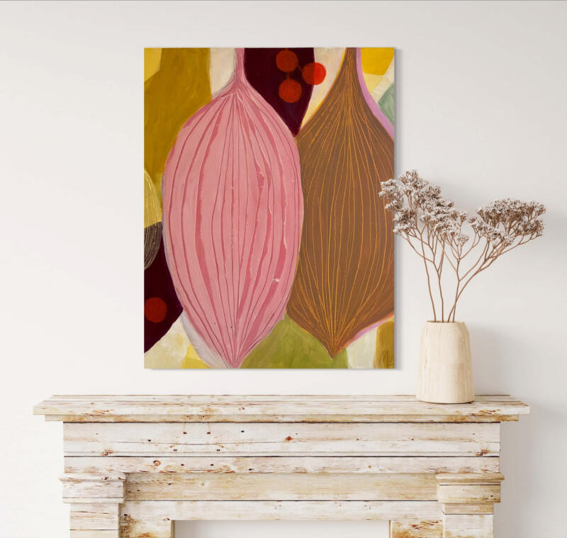 Pink Cocoa von Martina Voigt-Schmid, Mockup