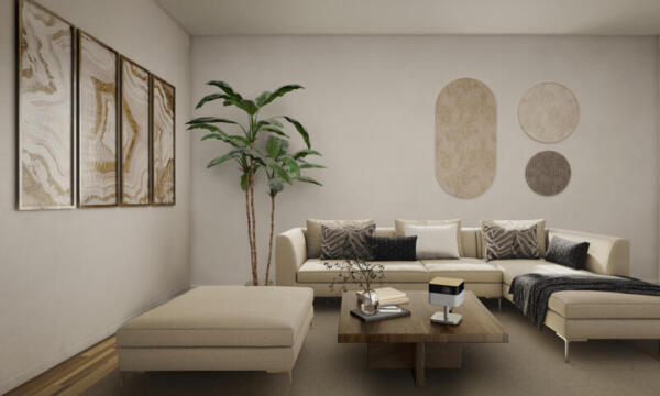 Epson lifestudio im Wohnzimmer