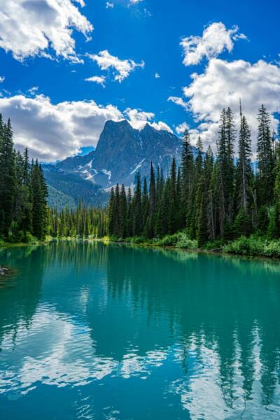 Canada, mountains and lake